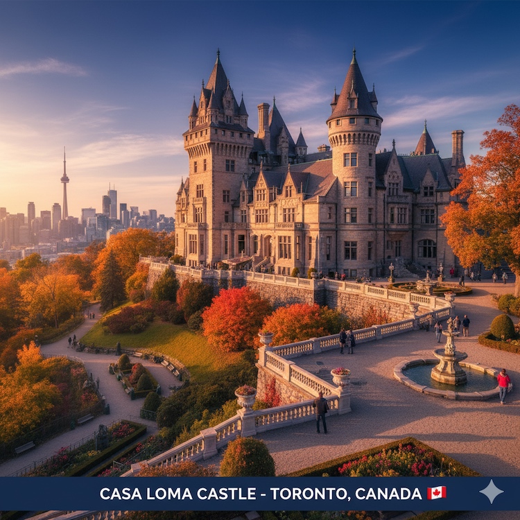 Casa Loma Castle - Top 10 Toronto Attractions