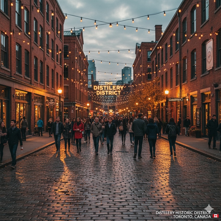 Distillery District - Top 10 Toronto Attractions